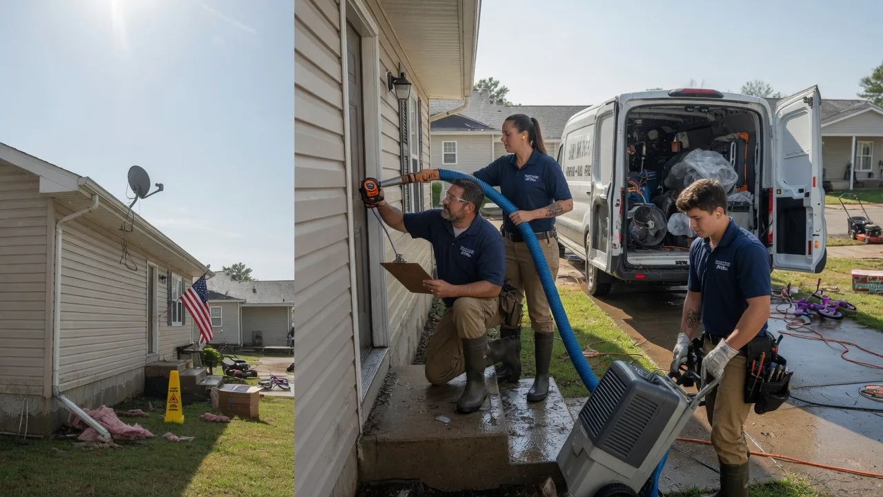 Ceiling Water Damage Restoration in Dry Run, PA near me