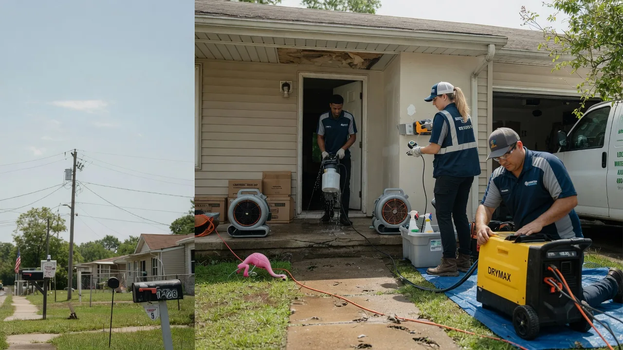 Storm Damage Water Removal in Dry Run, PA near me